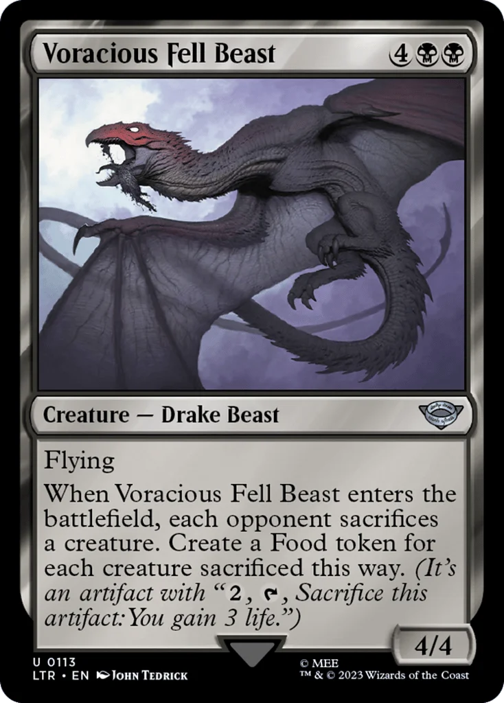 Voracious Fell Beast · The Lord of the Rings: Tales of Middle-earth
