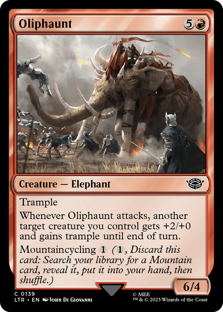 Oliphaunt · The Lord of the Rings: Tales of Middle-earth
