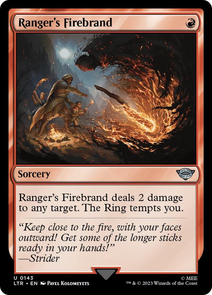 Ranger's Firebrand · The Lord of the Rings: Tales of Middle-earth