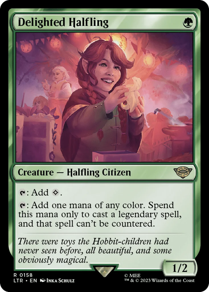 Delighted Halfling · The Lord of the Rings: Tales of Middle-earth