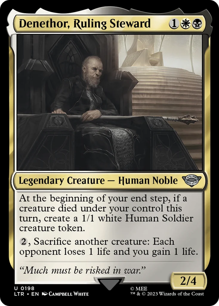 Denethor, Ruling Steward · The Lord of the Rings: Tales of Middle-earth
