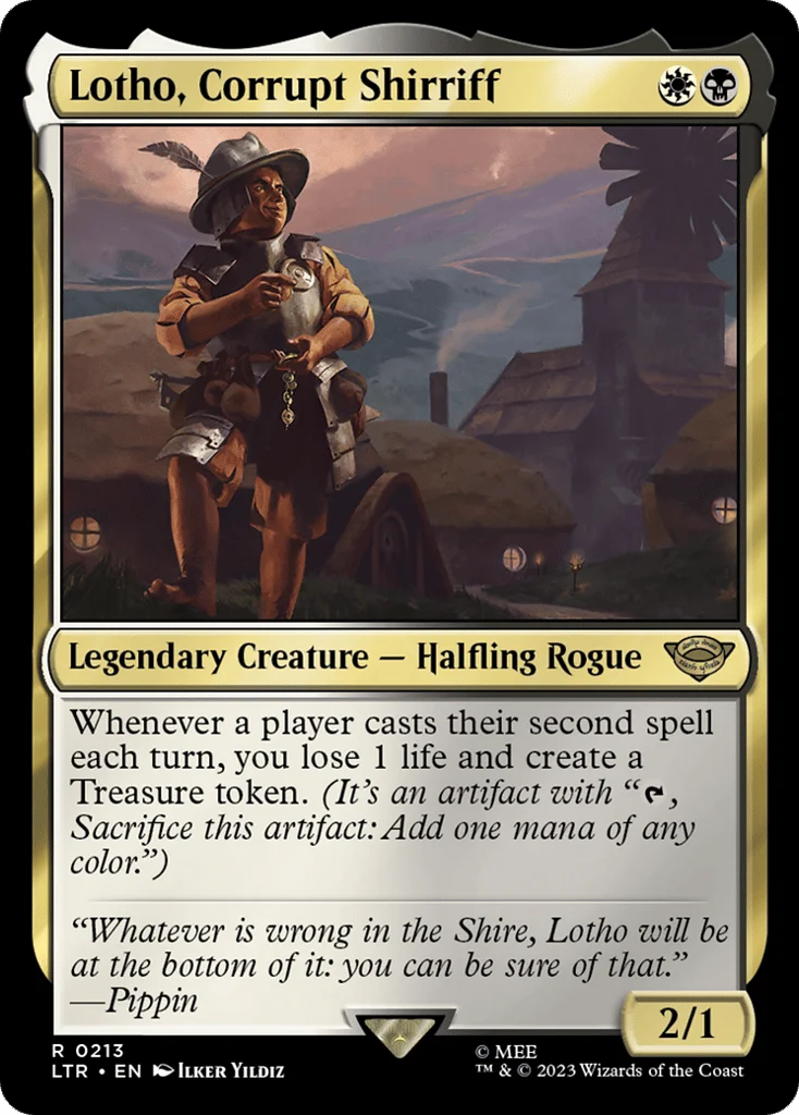 Lotho, Corrupt Shirriff · The Lord of the Rings: Tales of Middle-earth