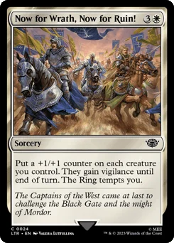 Now for Wrath, Now for Ruin!