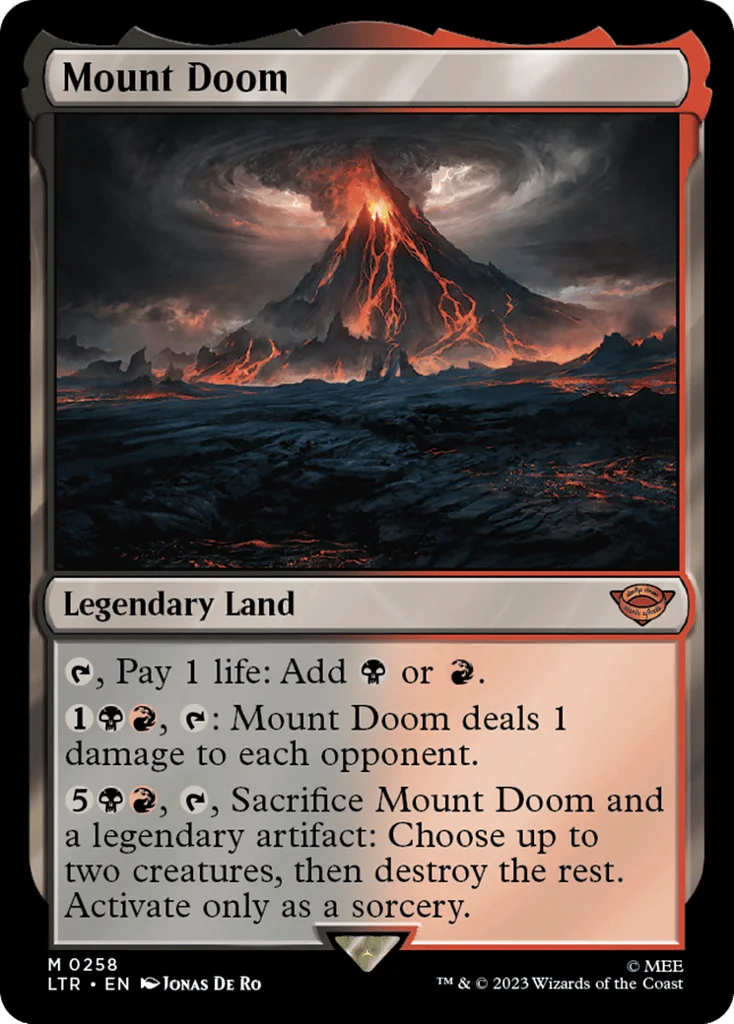 Mount Doom · The Lord of the Rings: Tales of Middle-earth