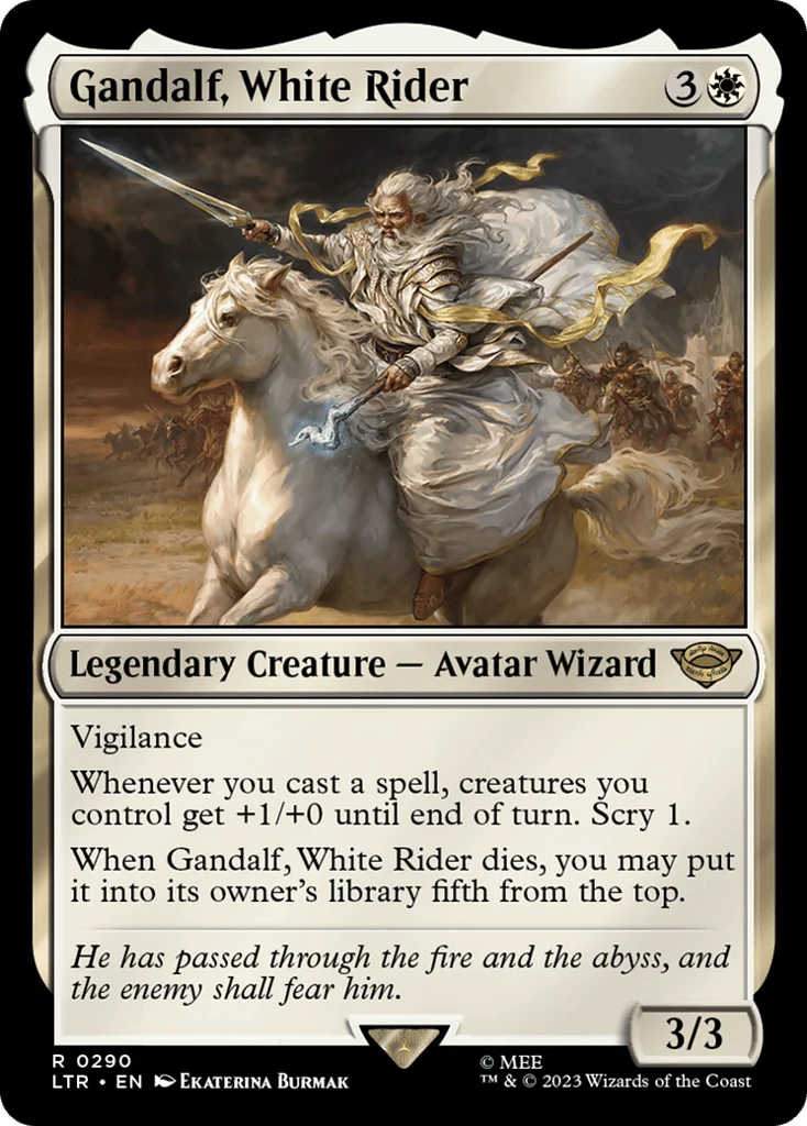 Gandalf, White Rider · The Lord of the Rings: Tales of Middle-earth