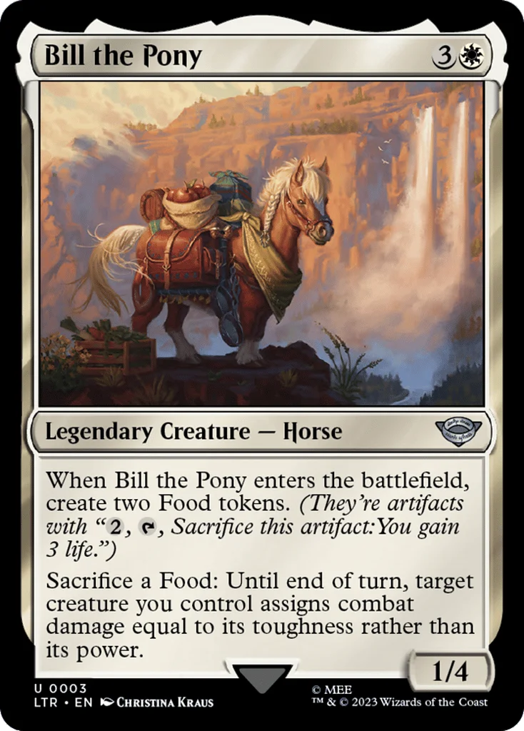 Bill the Pony · The Lord of the Rings: Tales of Middle-earth