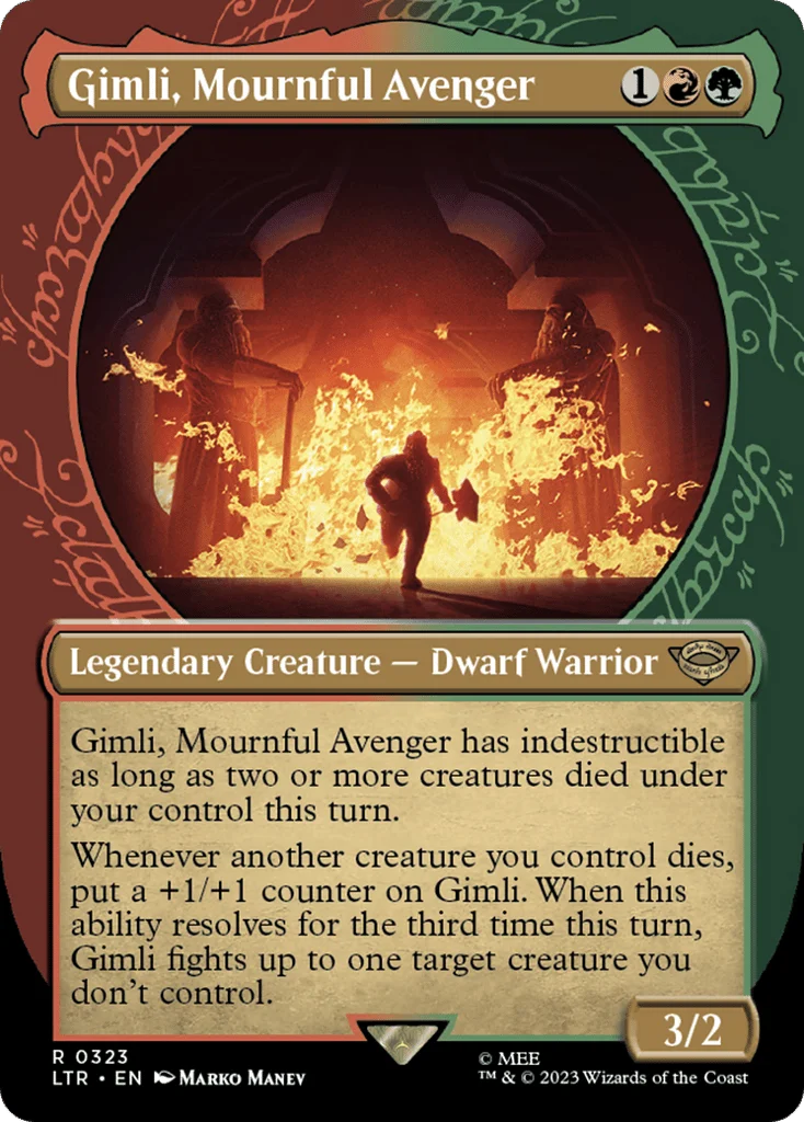 Gimli, Mournful Avenger · The Lord of the Rings: Tales of Middle-earth