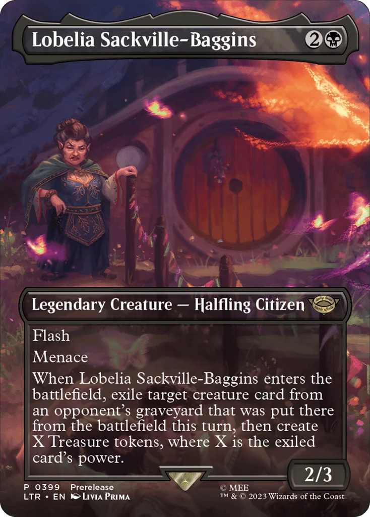 Lobelia Sackville-Baggins · The Lord of the Rings: Tales of Middle-earth