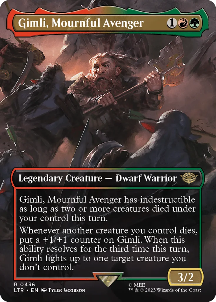 Gimli, Mournful Avenger · The Lord of the Rings: Tales of Middle-earth
