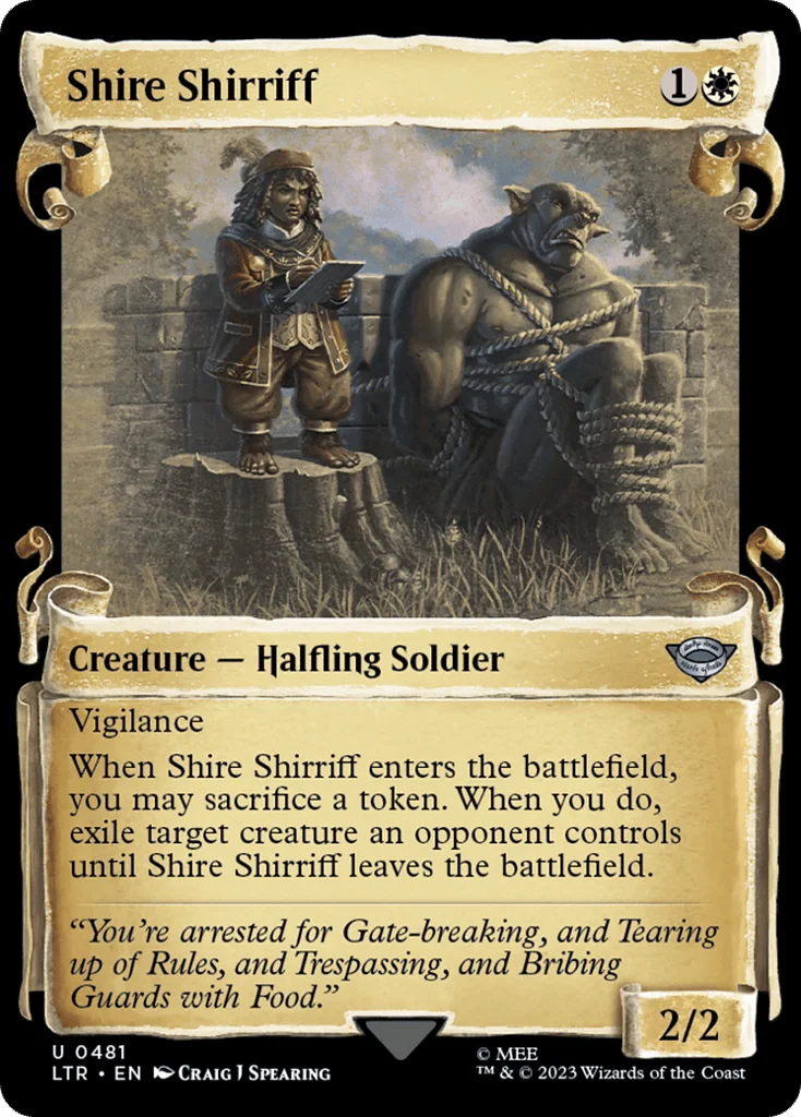 Shire Shirriff · The Lord of the Rings: Tales of Middle-earth