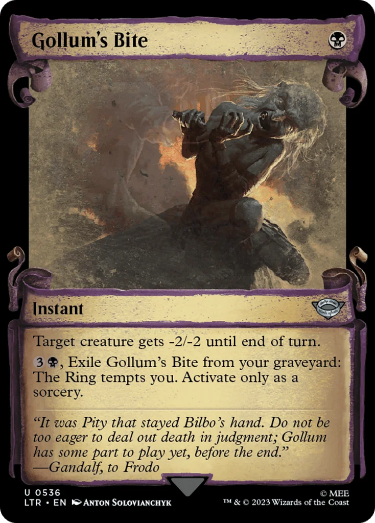 Gollum's Bite · The Lord of the Rings: Tales of Middle-earth