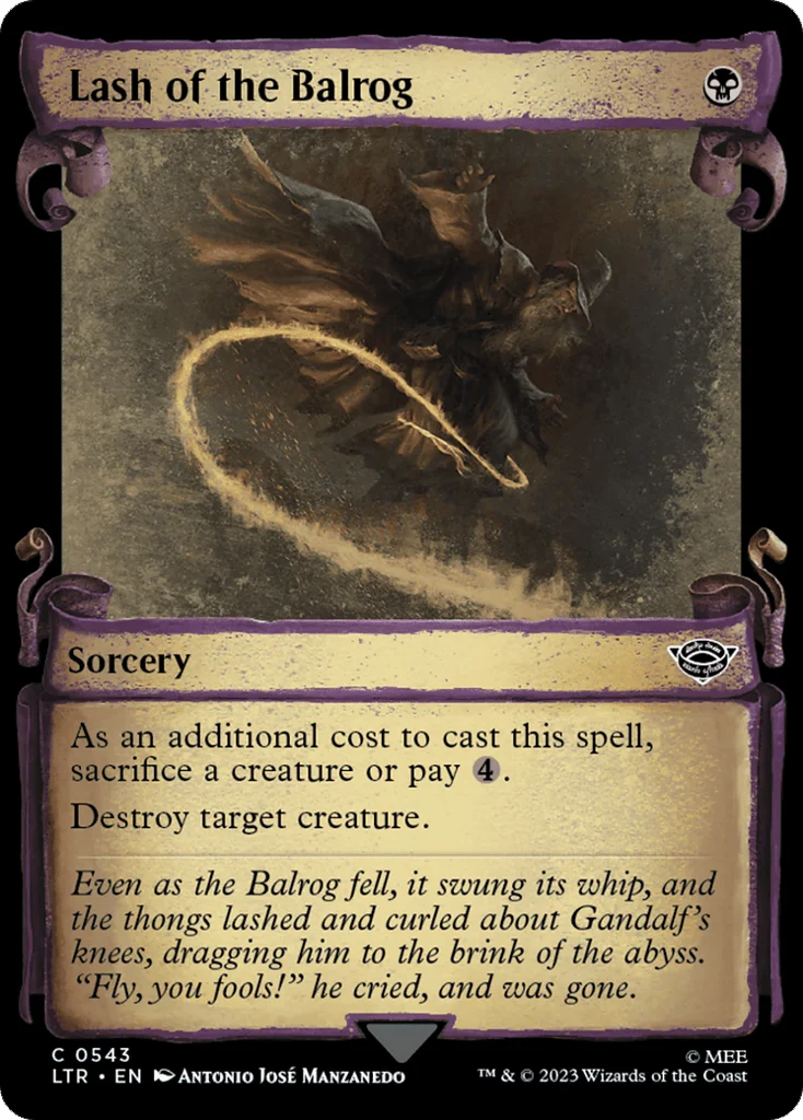 Lash of the Balrog · The Lord of the Rings: Tales of Middle-earth