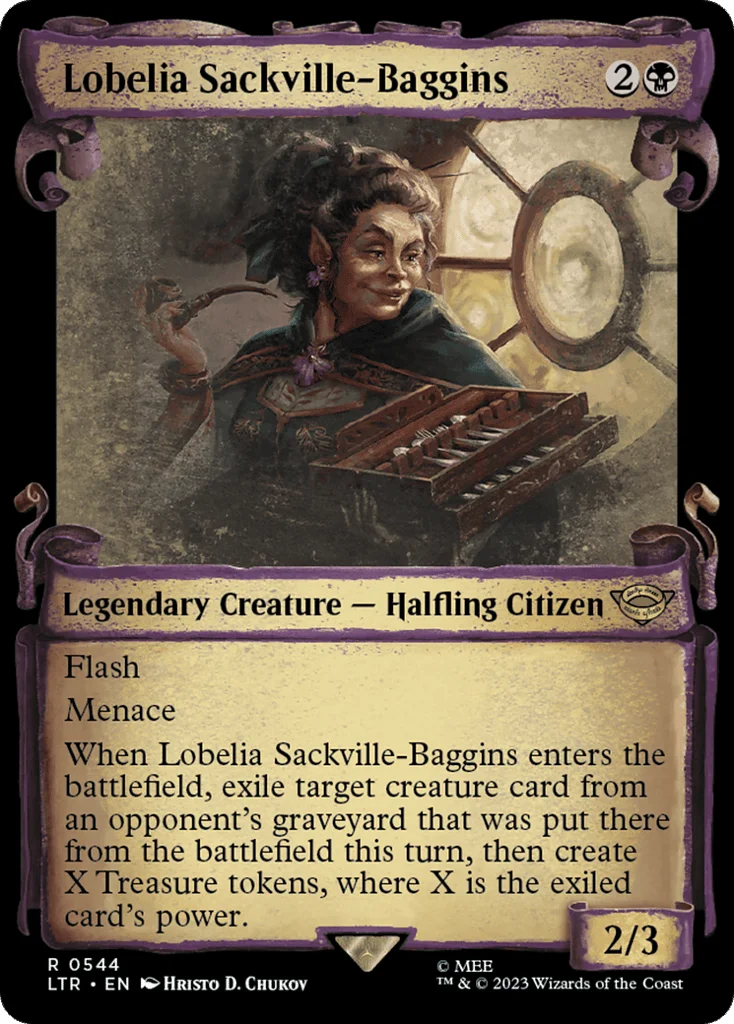 Lobelia Sackville-Baggins · The Lord of the Rings: Tales of Middle-earth