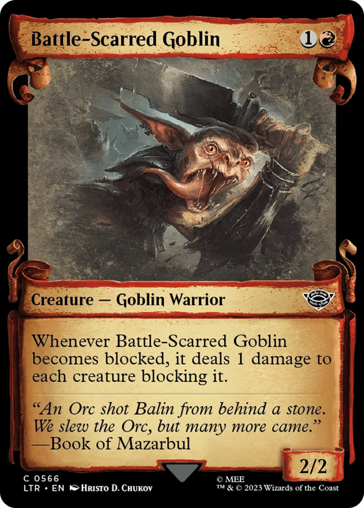 Battle-Scarred Goblin · The Lord of the Rings: Tales of Middle-earth