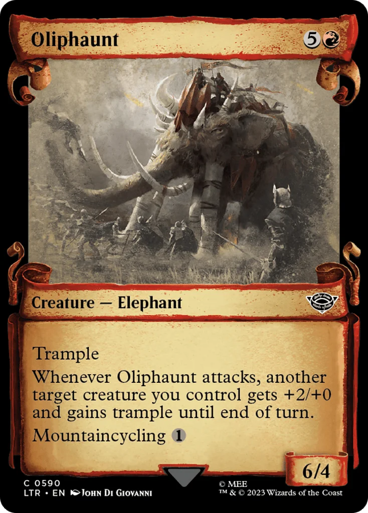 Oliphaunt · The Lord of the Rings: Tales of Middle-earth