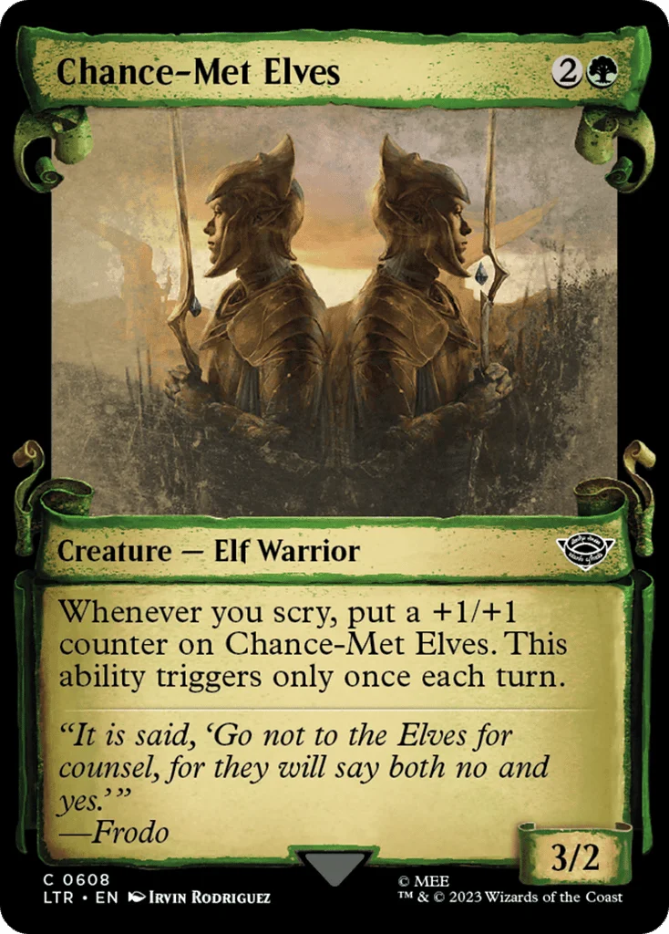 Chance-Met Elves · The Lord of the Rings: Tales of Middle-earth