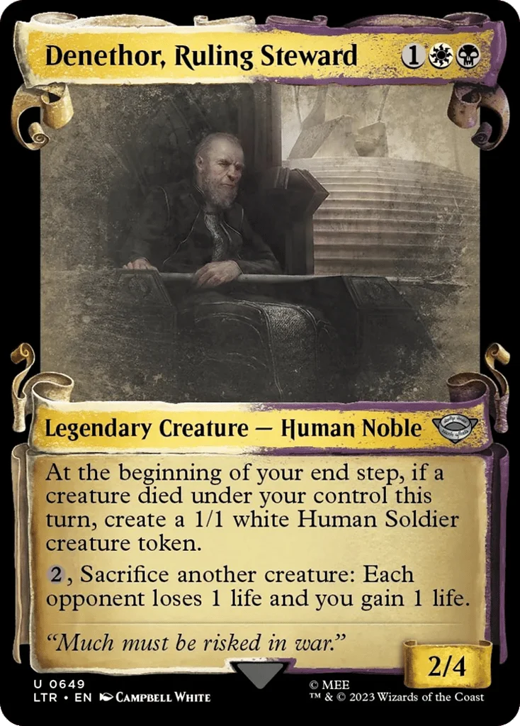 Denethor, Ruling Steward · The Lord of the Rings: Tales of Middle-earth