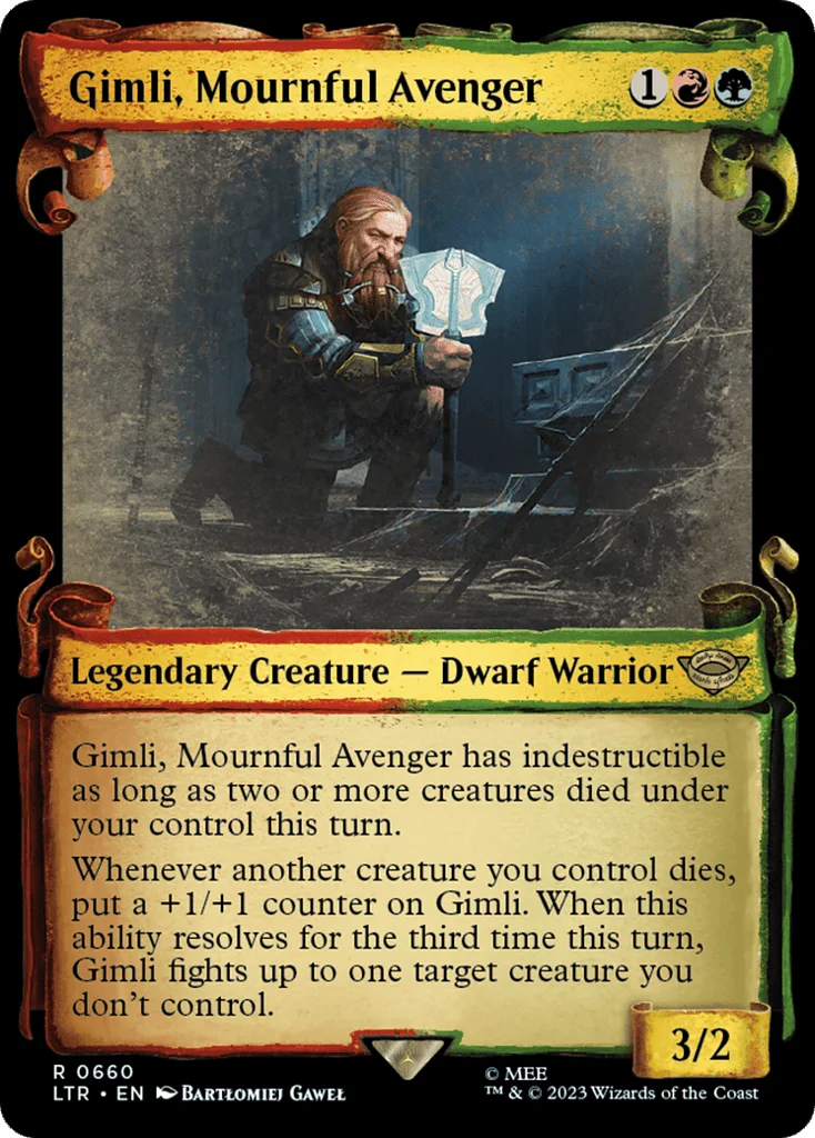 Gimli, Mournful Avenger · The Lord of the Rings: Tales of Middle-earth