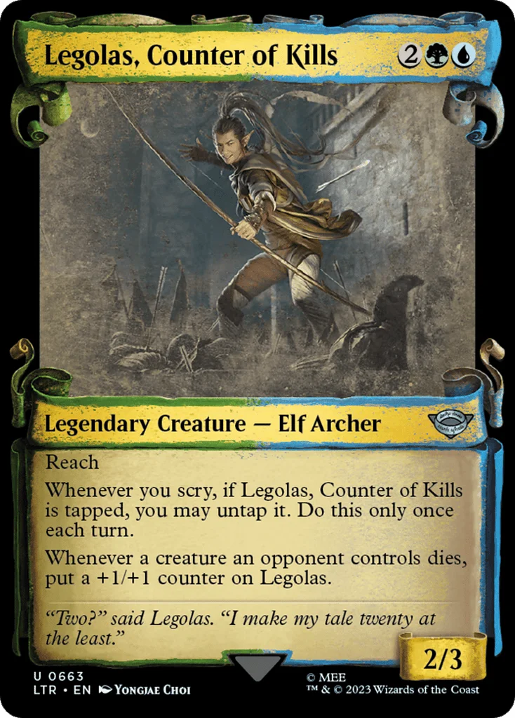 Legolas, Counter of Kills · The Lord of the Rings: Tales of Middle-earth