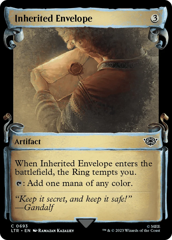Inherited Envelope · The Lord of the Rings: Tales of Middle-earth