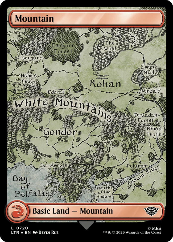 Mountain · The Lord of the Rings: Tales of Middle-earth