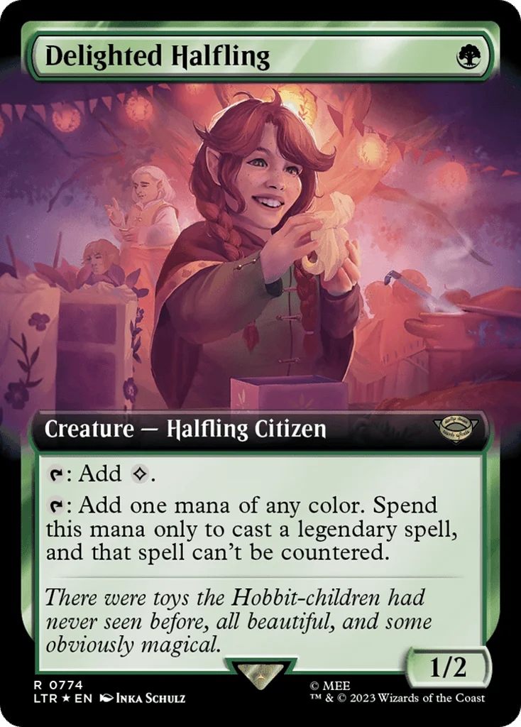 Delighted Halfling · The Lord of the Rings: Tales of Middle-earth