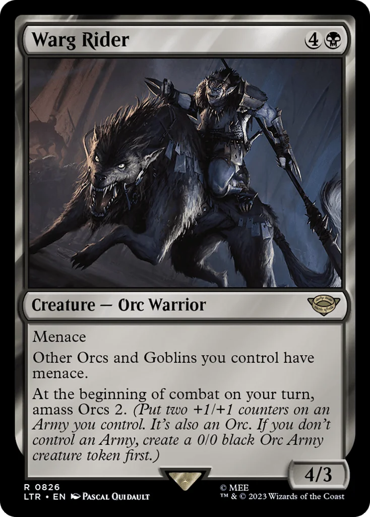 Warg Rider · The Lord of the Rings: Tales of Middle-earth