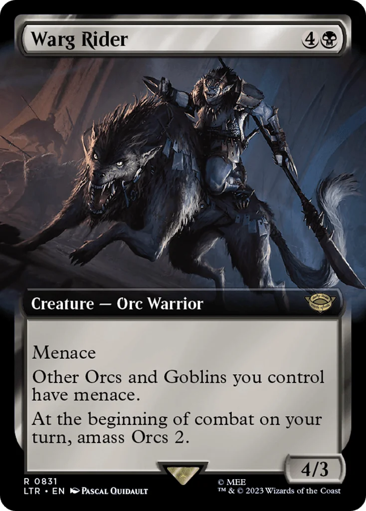 Warg Rider · The Lord of the Rings: Tales of Middle-earth