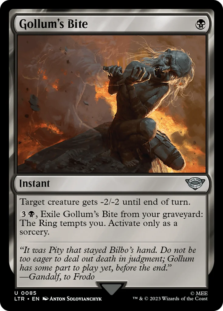 Gollum's Bite · The Lord of the Rings: Tales of Middle-earth