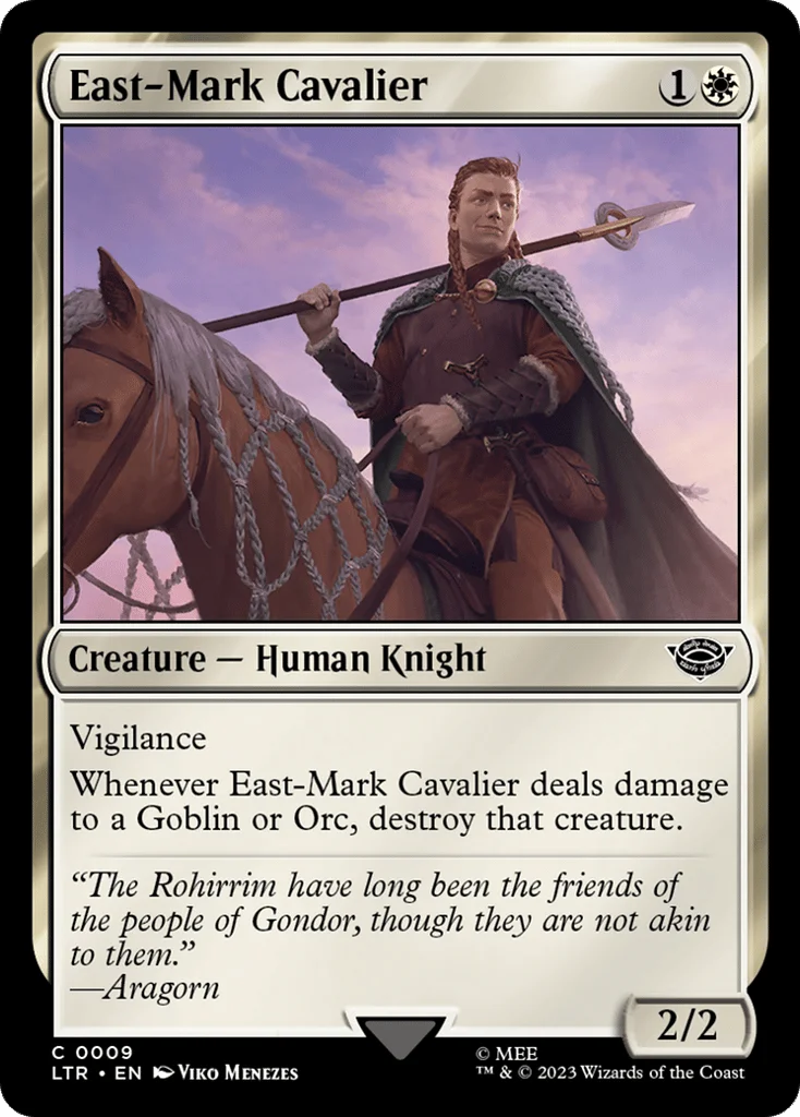 East-Mark Cavalier · The Lord of the Rings: Tales of Middle-earth
