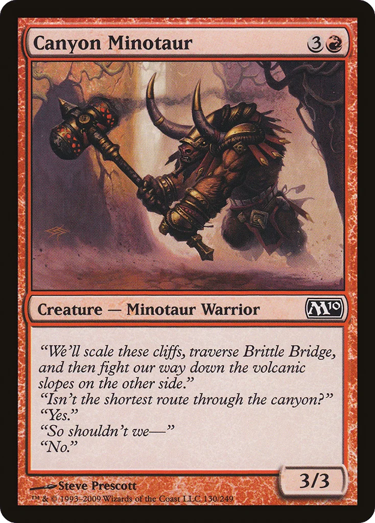 Canyon Minotaur · Magic 2010