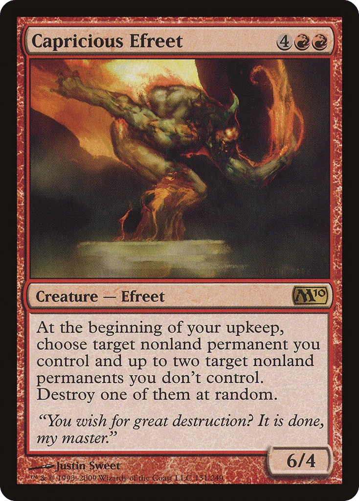 Capricious Efreet · Magic 2010