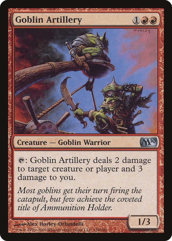 Goblin Artillery · Magic 2010