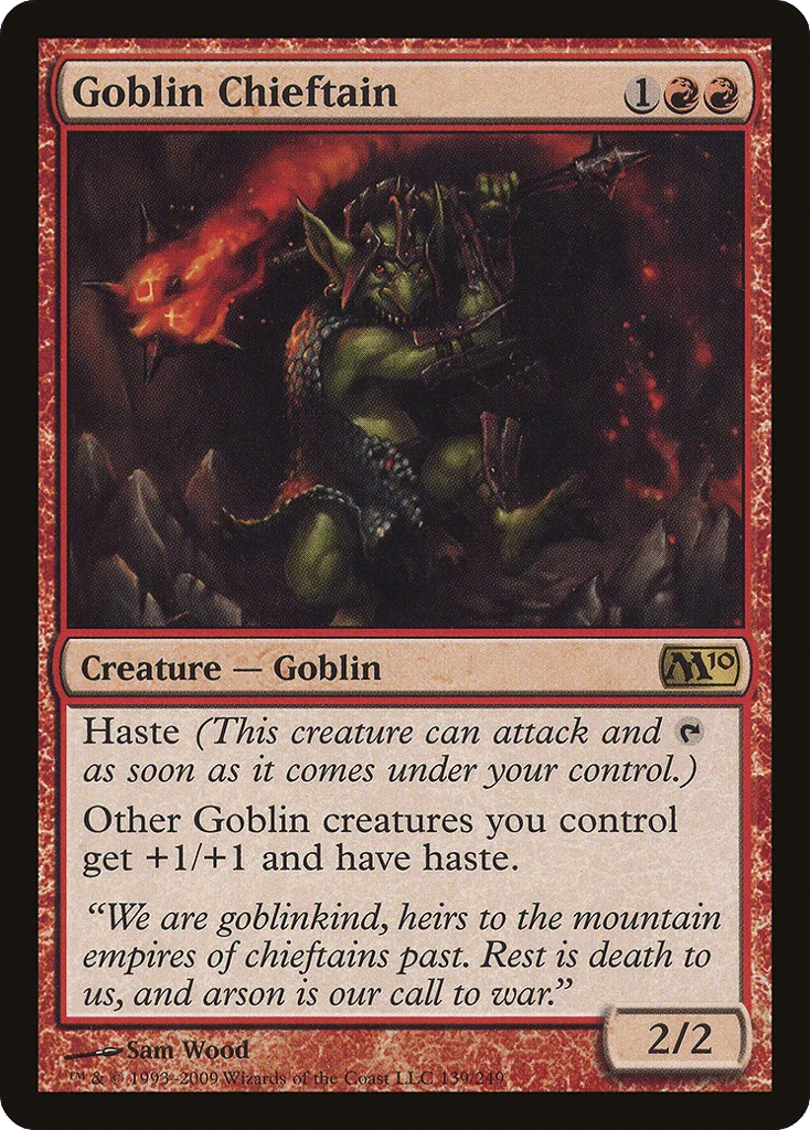 Goblin Chieftain · Magic 2010
