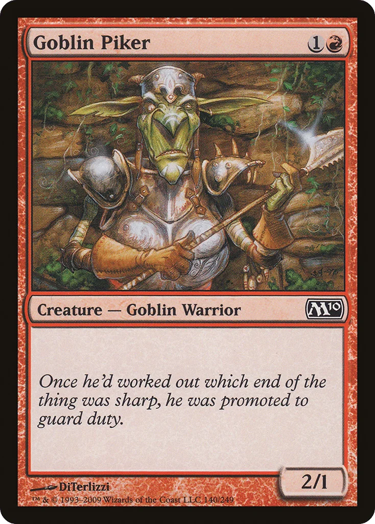 Goblin Piker · Magic 2010