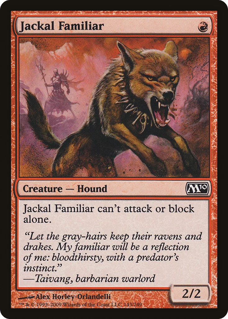 Jackal Familiar · Magic 2010