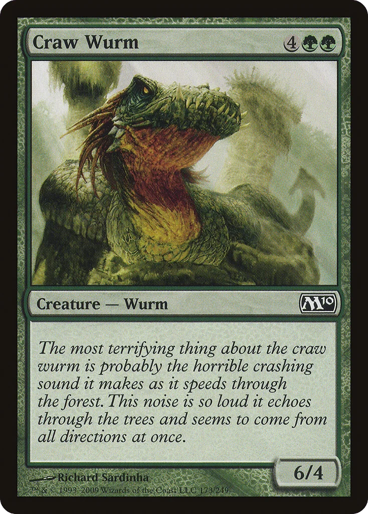 Craw Wurm · Magic 2010