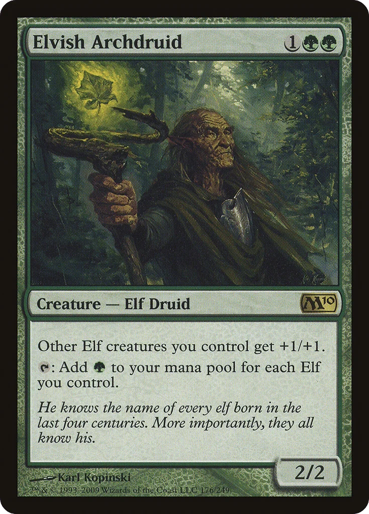 Elvish Archdruid · Magic 2010