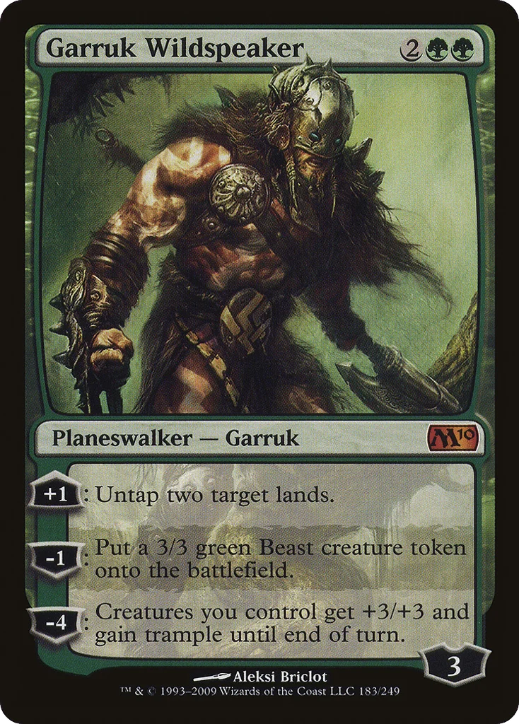 Garruk Wildspeaker · Magic 2010