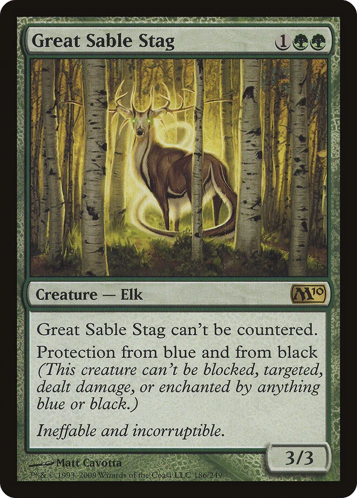 Great Sable Stag · Magic 2010