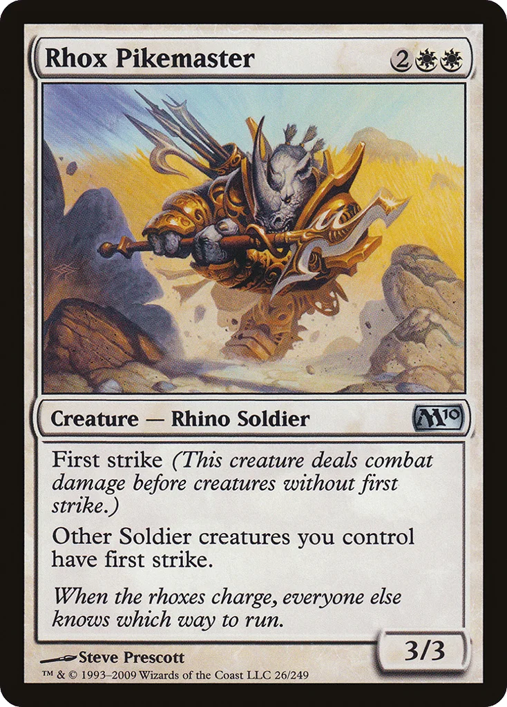 Rhox Pikemaster · Magic 2010