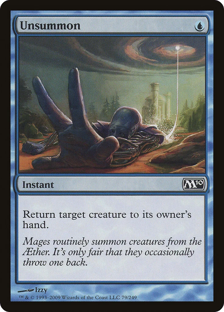 Unsummon · Magic 2010