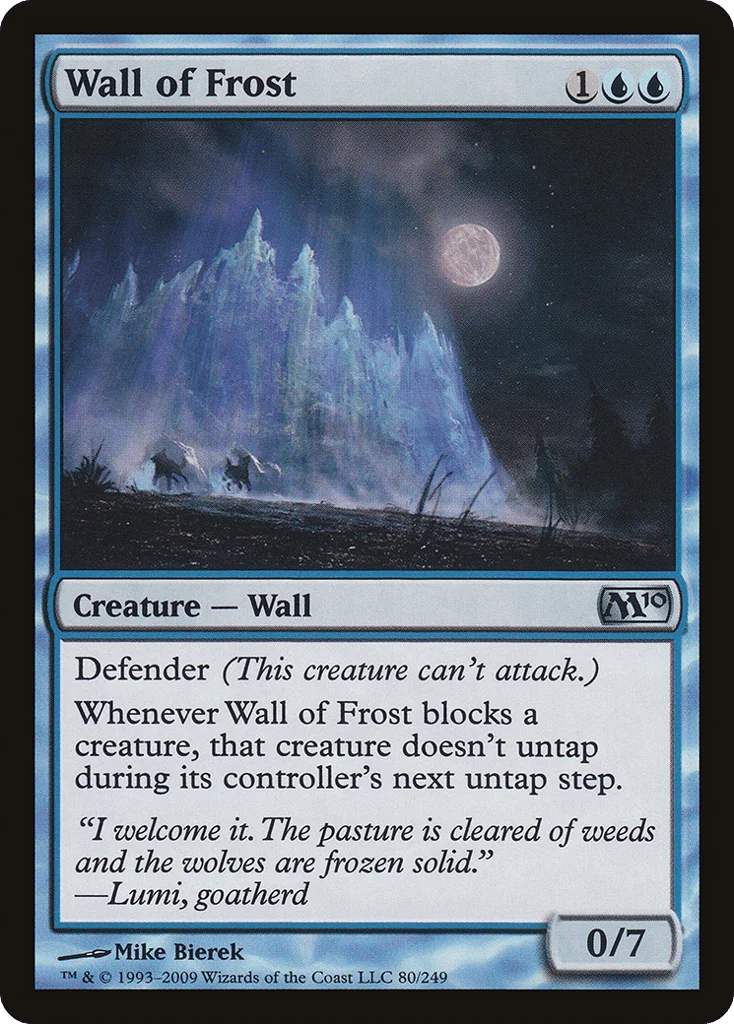 Wall of Frost · Magic 2010