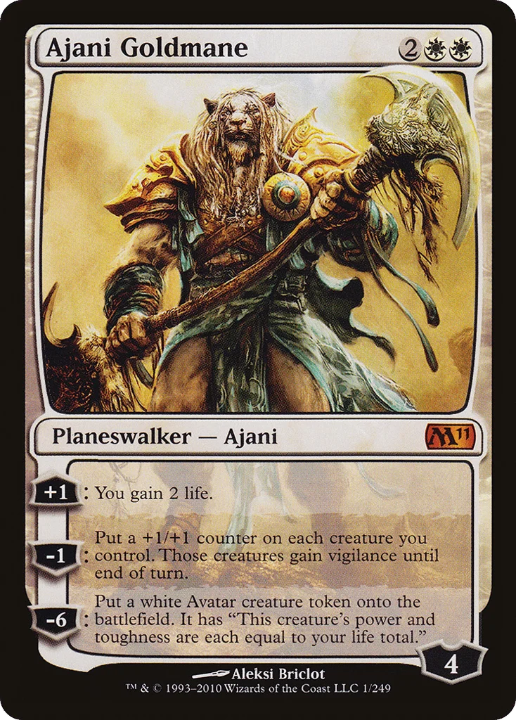 Ajani Goldmane · Magic 2011