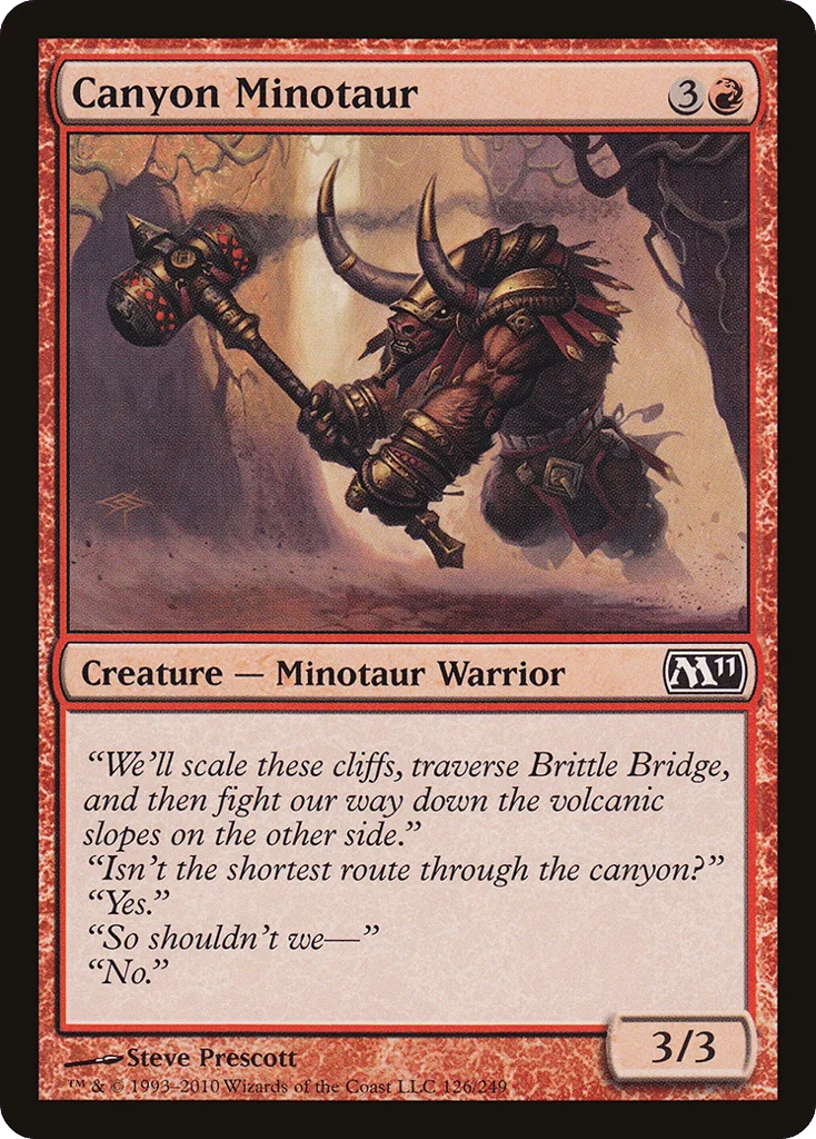 Canyon Minotaur · Magic 2011