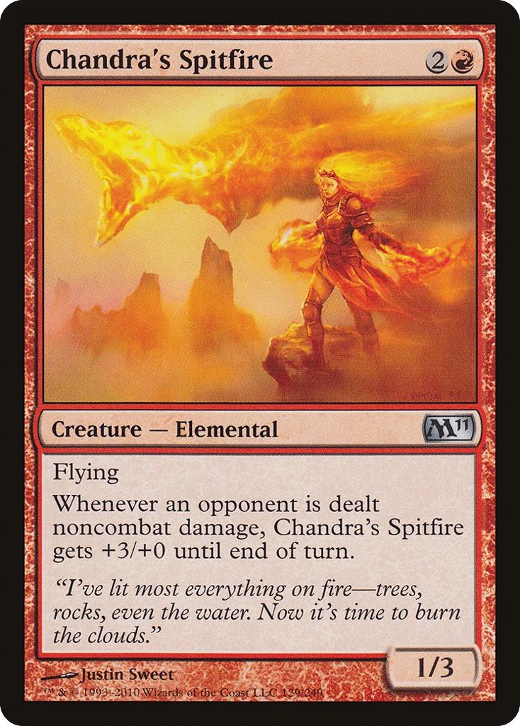 Chandra's Spitfire · Magic 2011