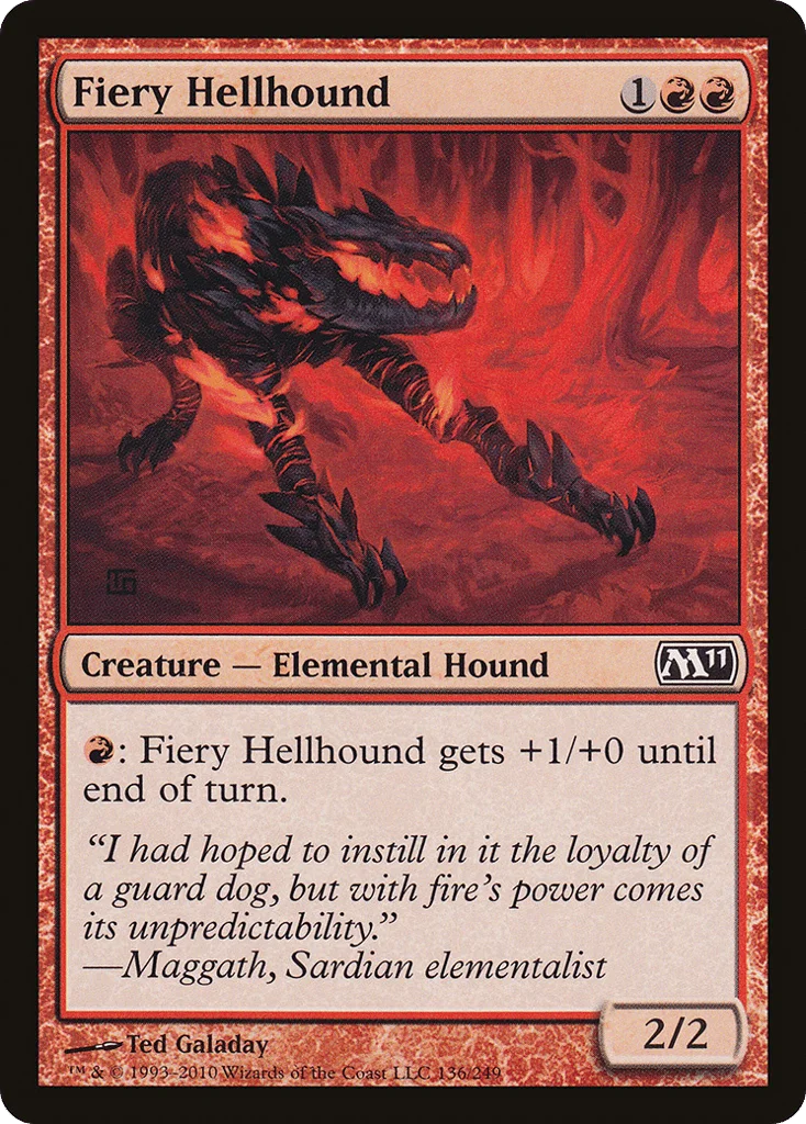 Fiery Hellhound · Magic 2011