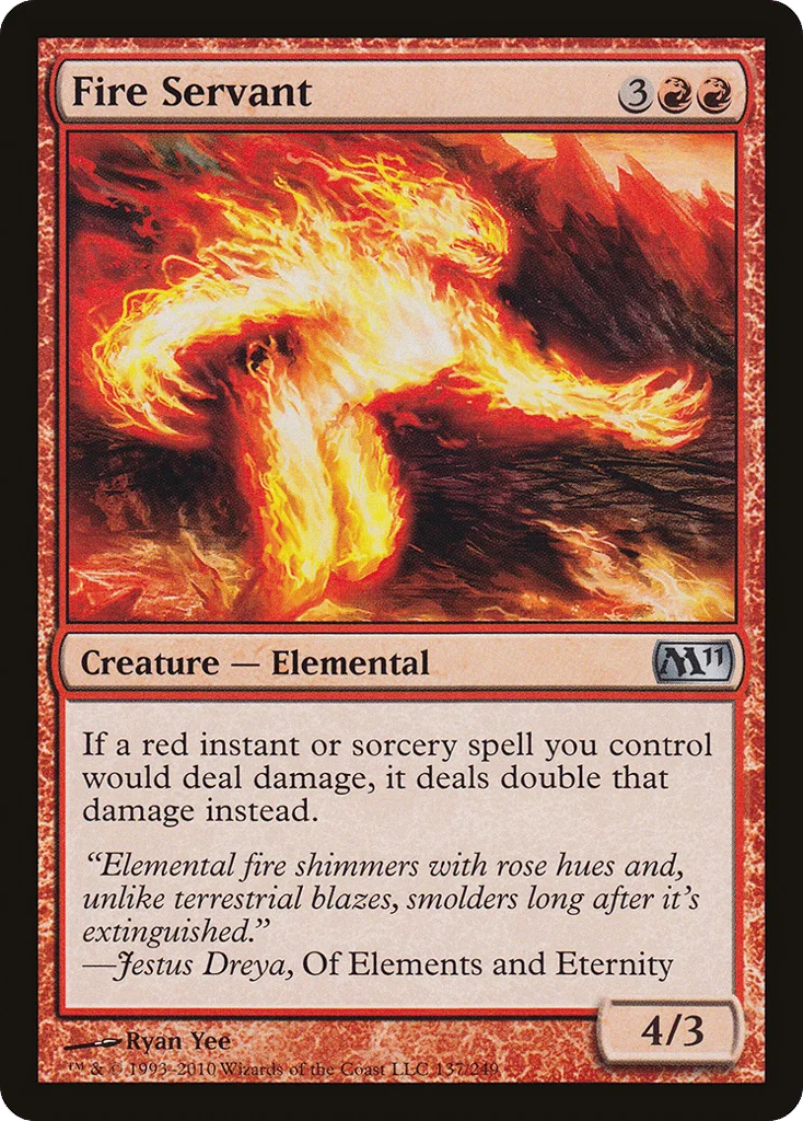 Fire Servant · Magic 2011