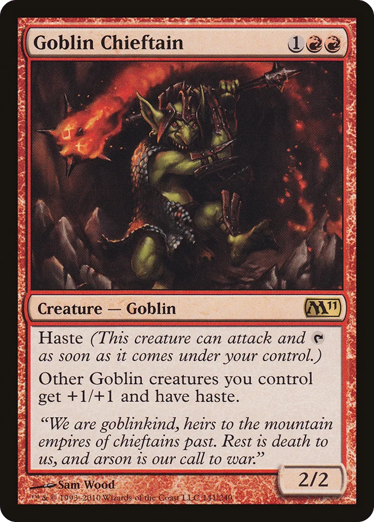 Goblin Chieftain · Magic 2011