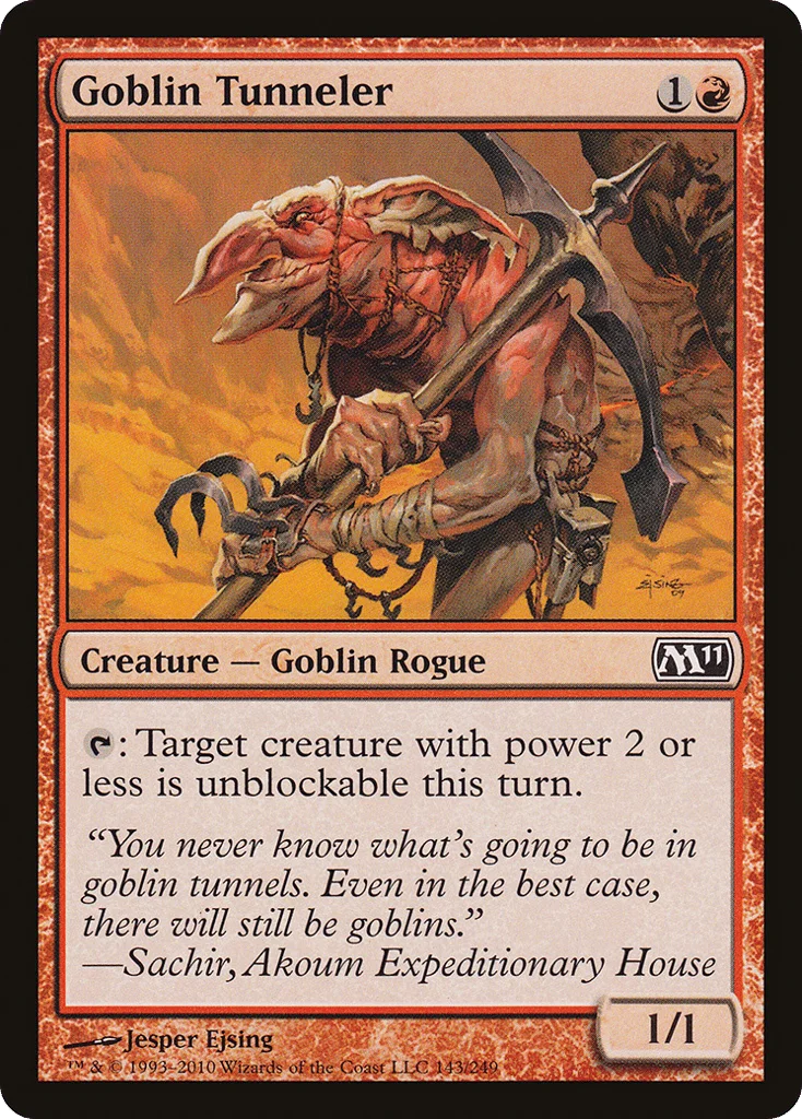 Goblin Tunneler · Magic 2011